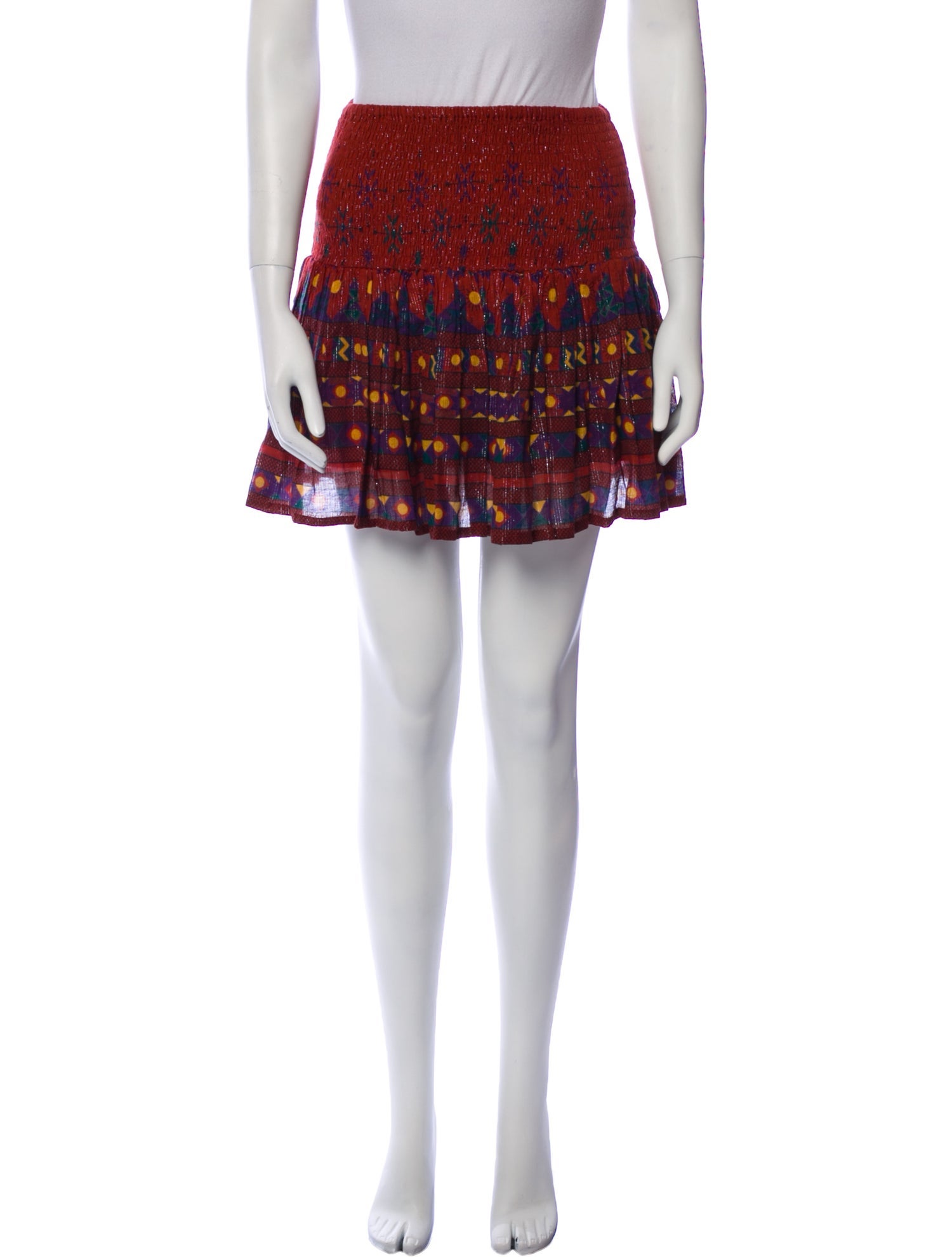 Place Nationale Printed Skirt Tunic