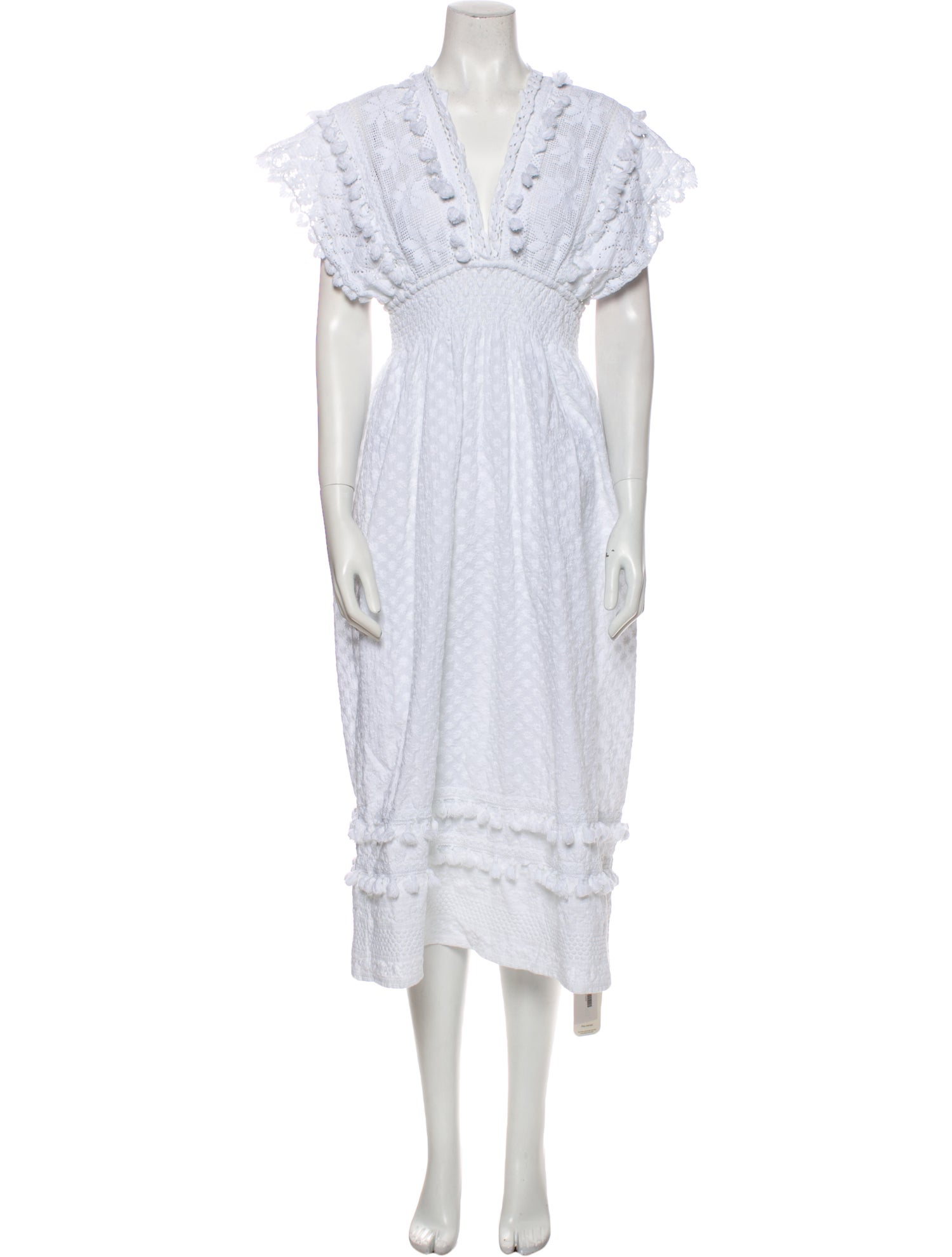 Place Nationale V-Neck Midi Length Dress