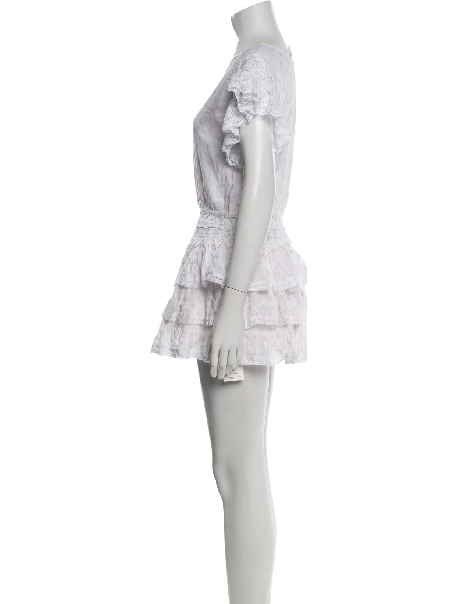 Place Nationale Scoop Neck Mini Dress