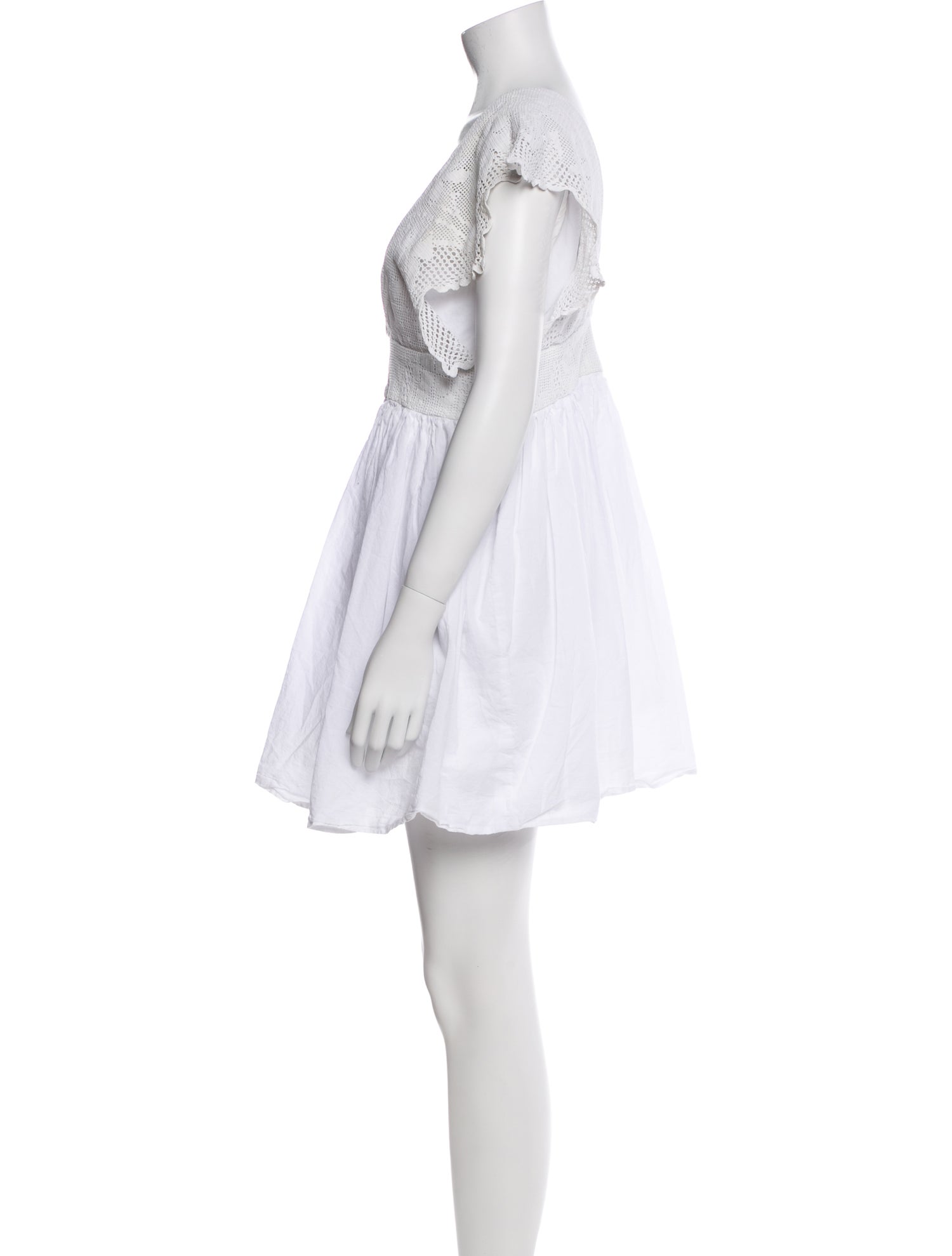 Place Nationale V-Neck Mini Dress