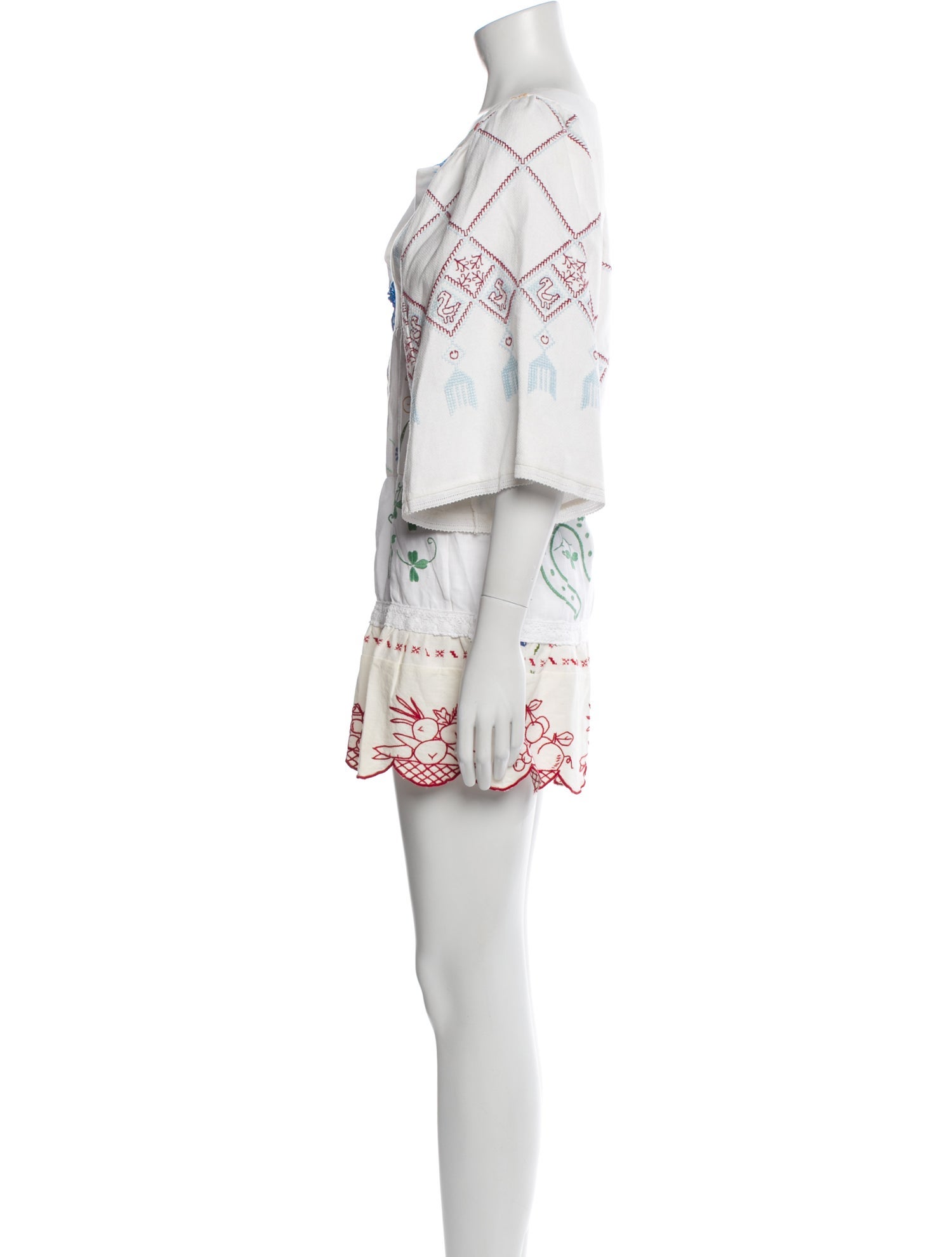 Place Nationale Printed Mini Dress