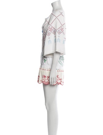 Place Nationale Printed Mini Dress