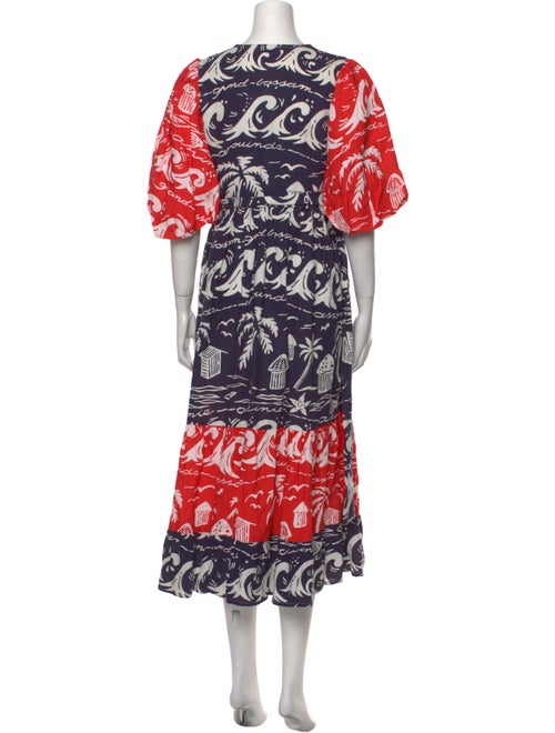 Place Nationale Linen Long Dress