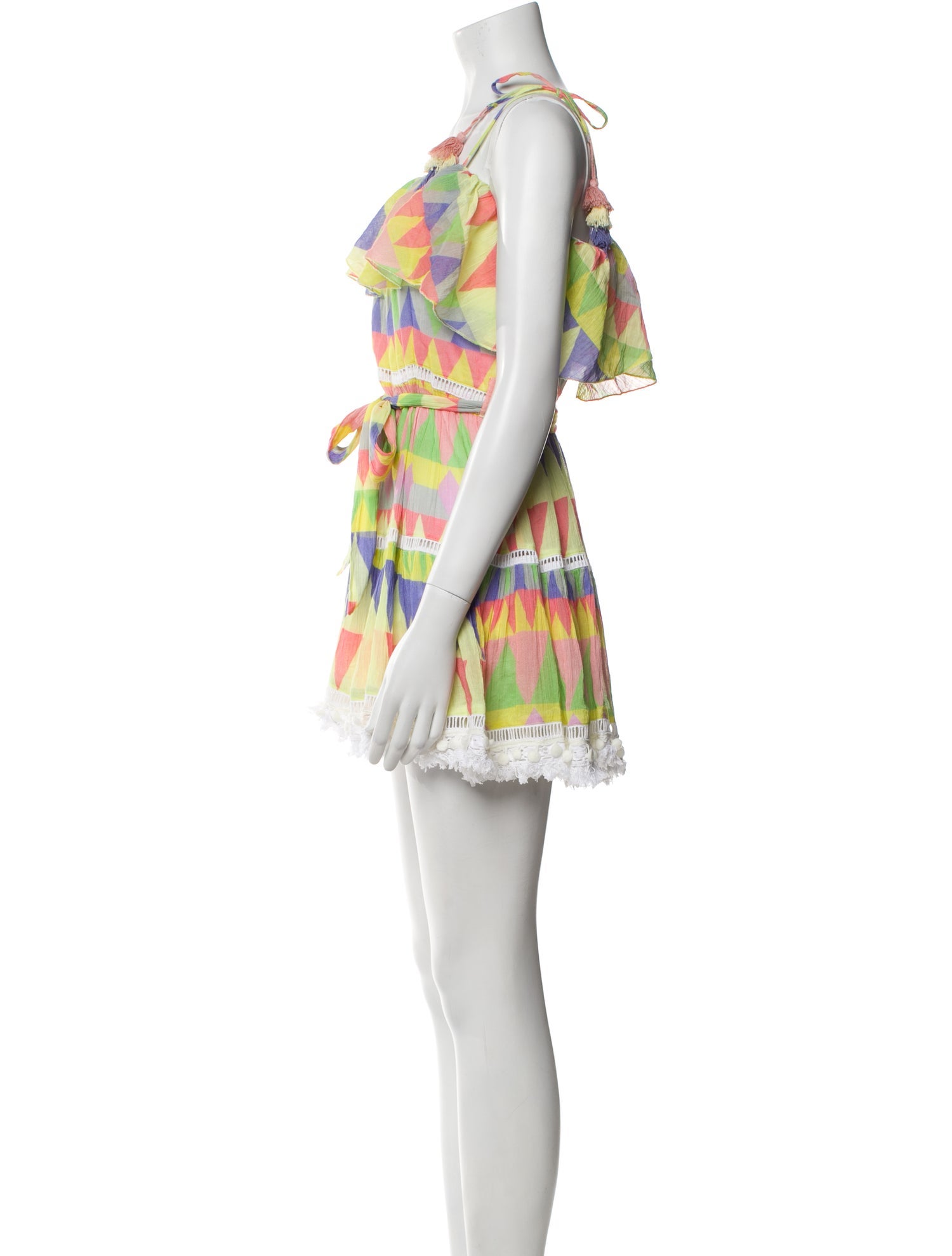 Place Nationale Printed Mini Dress