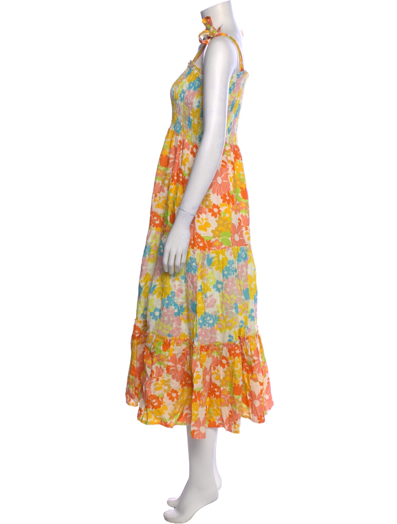 Place Nationale Linen Long Dress