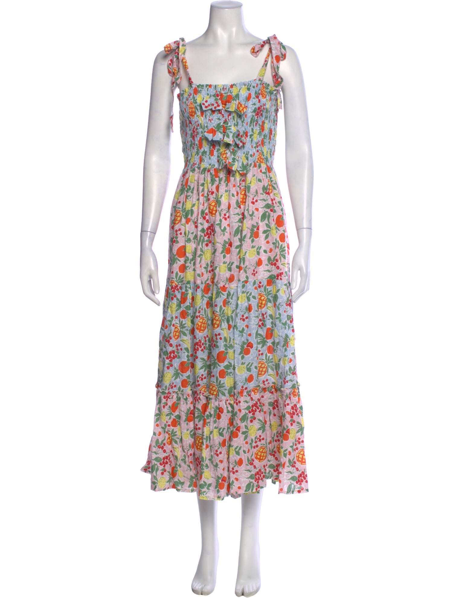 Place Nationale Linen Long Dress