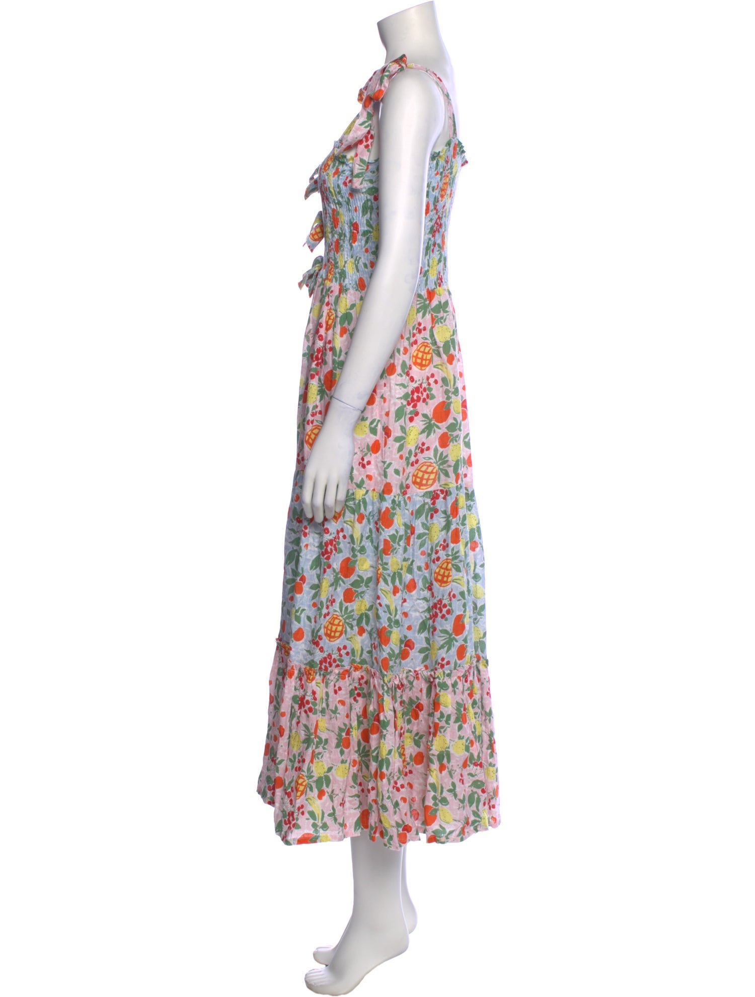 Place Nationale Linen Long Dress