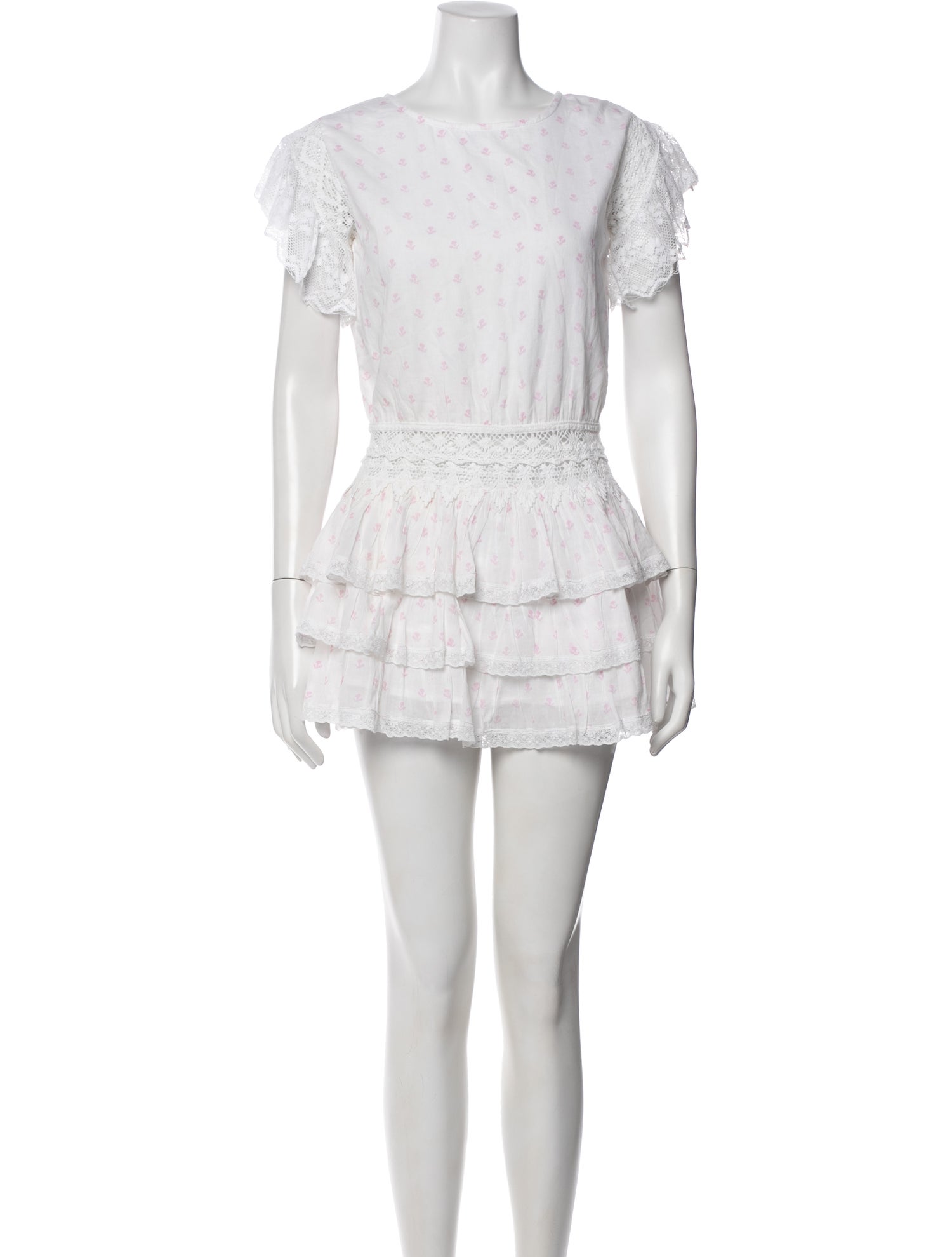 Place Nationale Bateau Neckline Mini Dress