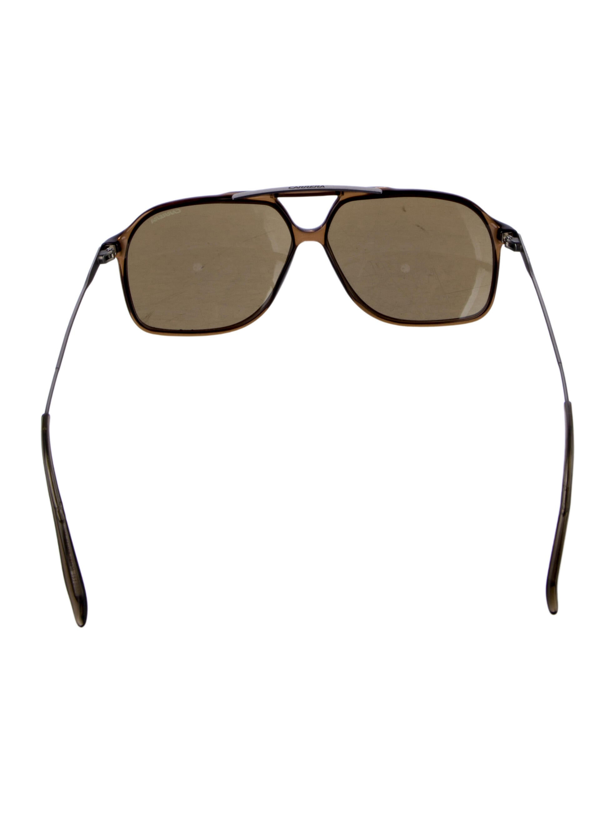 Porsche Carrera Aviator Mirrored Sunglasses