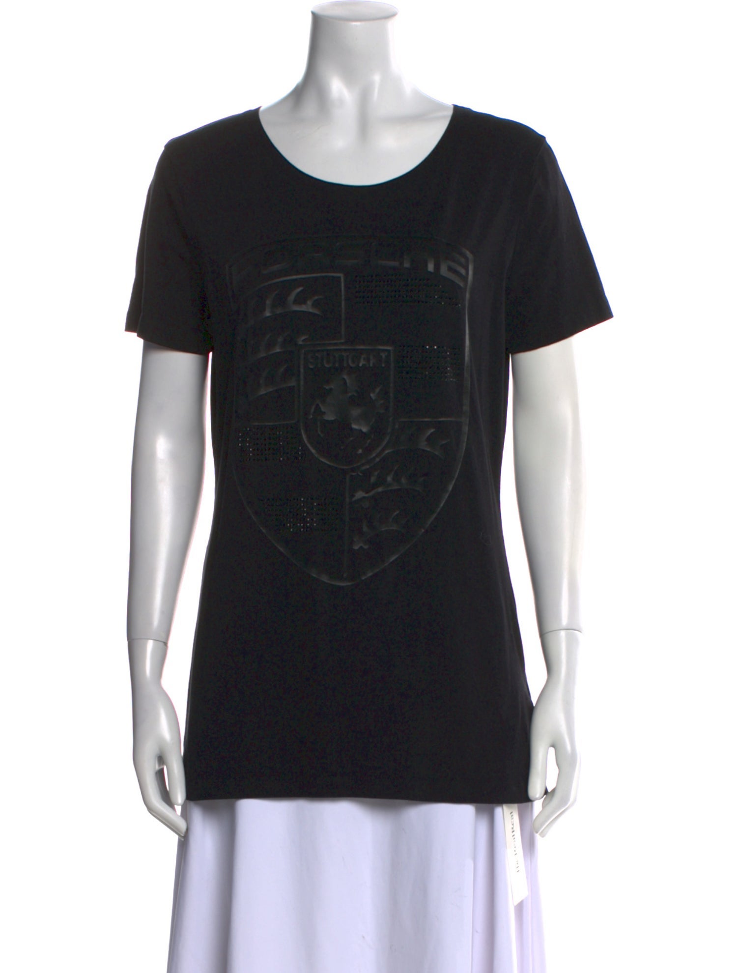 Porsche Carrera Graphic Print Scoop Neck T-Shirt