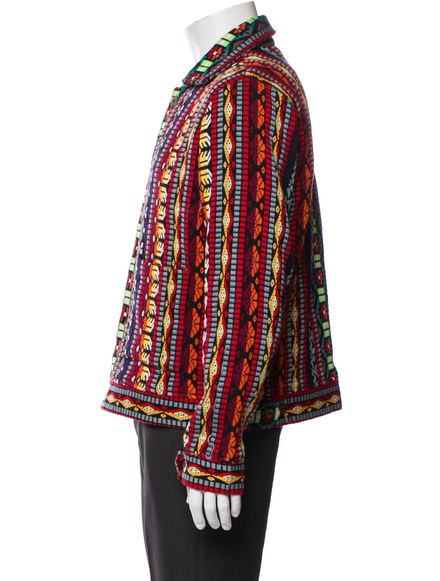 Perte D'ego Printed Windbreaker