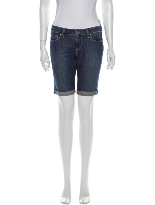 Paige Denim Knee-Length Shorts Denim