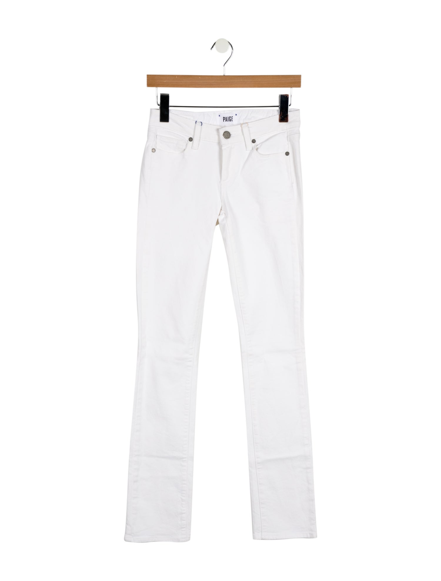 Paige Denim Straight Leg Pants