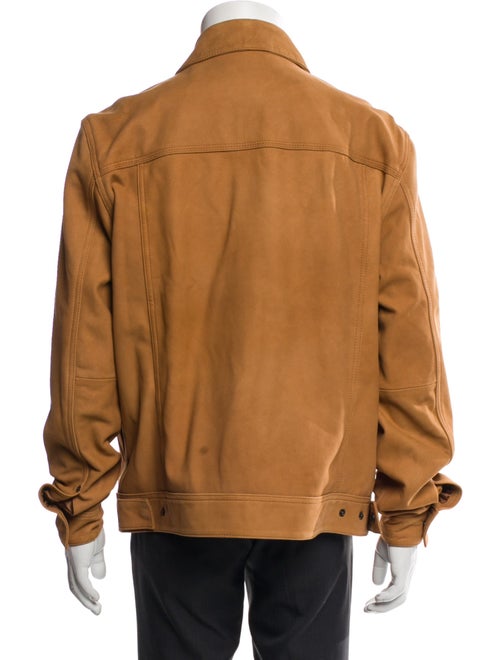 Paige Denim Leather Utility Jacket