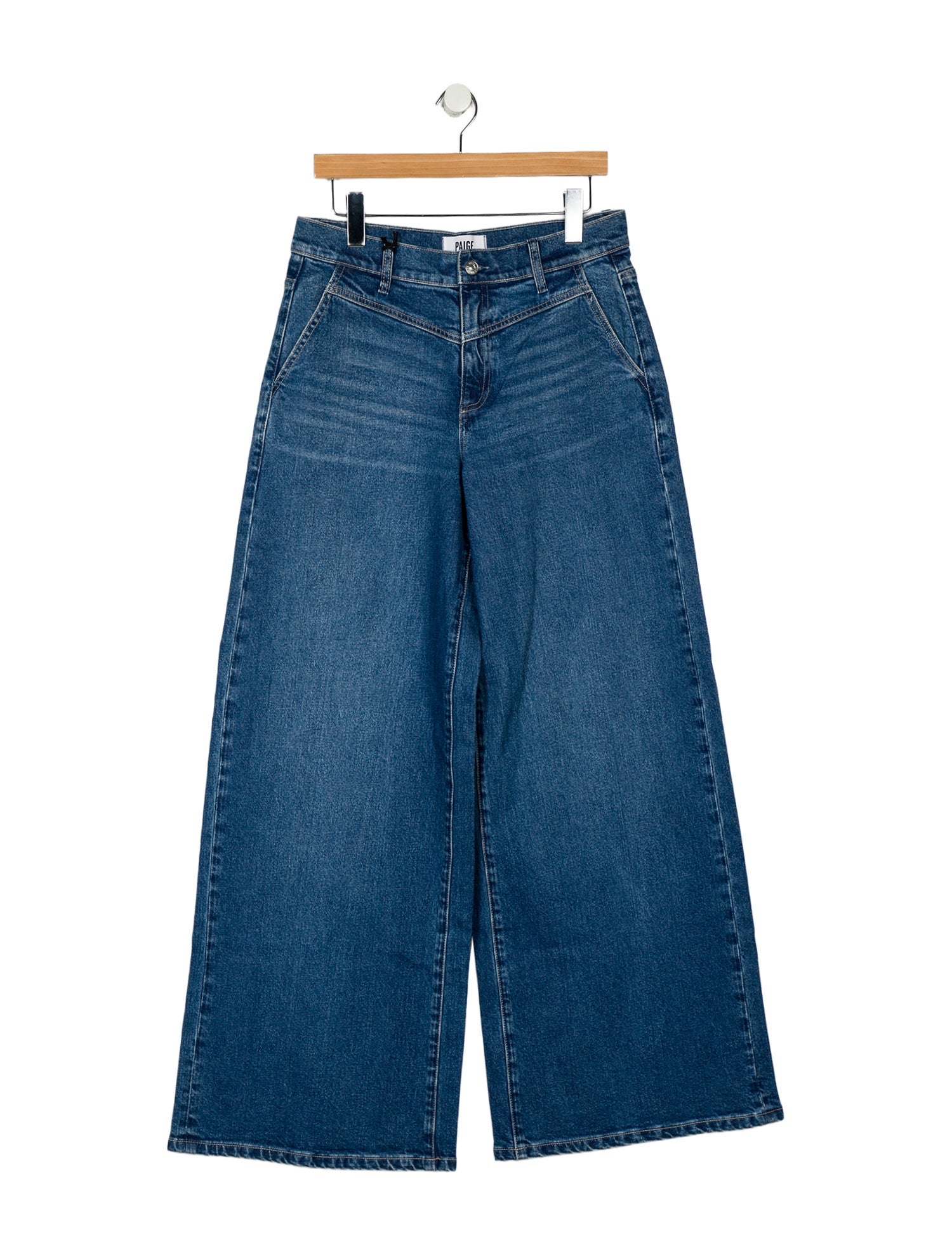 Paige Denim High-Rise Wide Leg Jeans