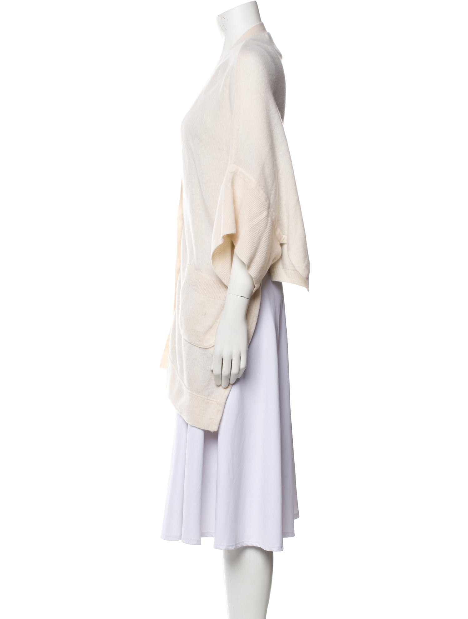 Peter Duffy New York Cashmere Plunge Neckline Sweater