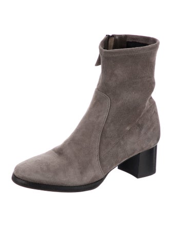 Pas de Rouge Suede Sock Boots