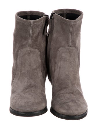 Pas de Rouge Suede Sock Boots