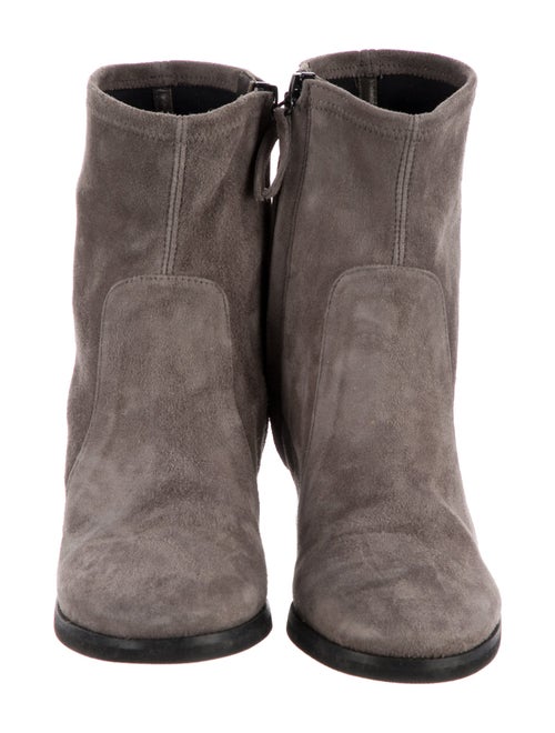 Pas de Rouge Suede Sock Boots