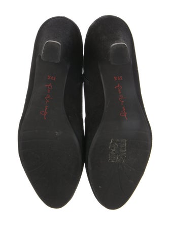 Pas de Rouge Suede Lace-Up Boots