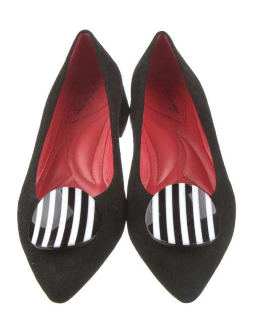 Pas de Rouge Suede Pumps