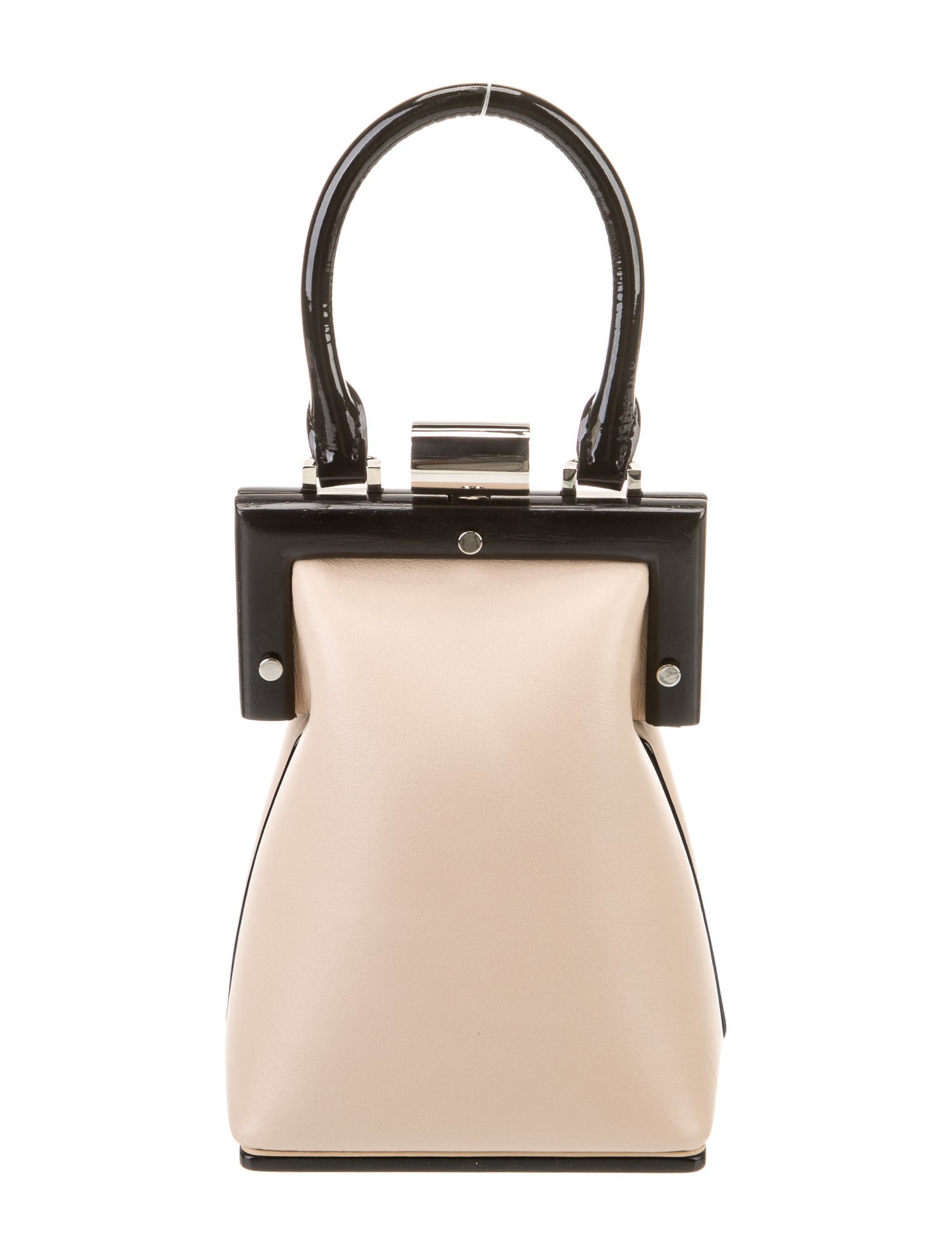 Perrin Leather Top Handle Bag