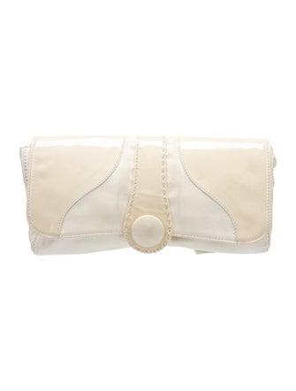 Perrin Patent Leather Clutch