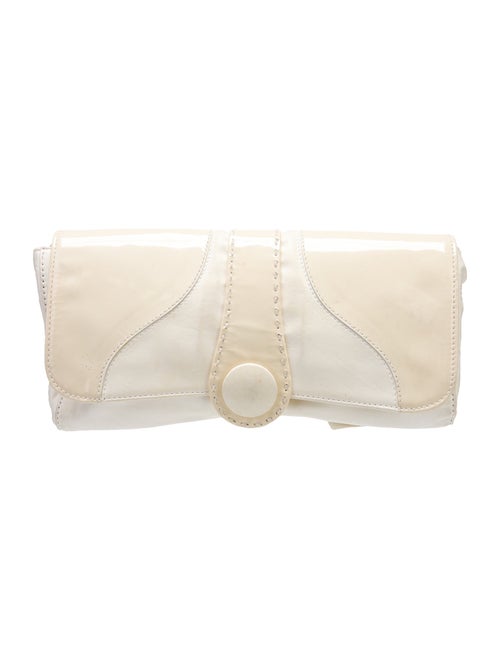 Perrin Patent Leather Clutch