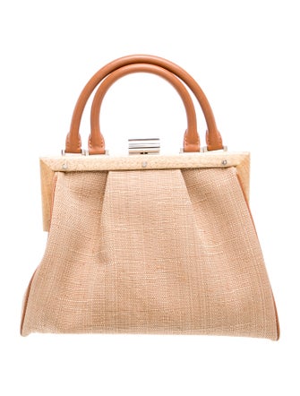 Perrin Canvas Top Handle Bag
