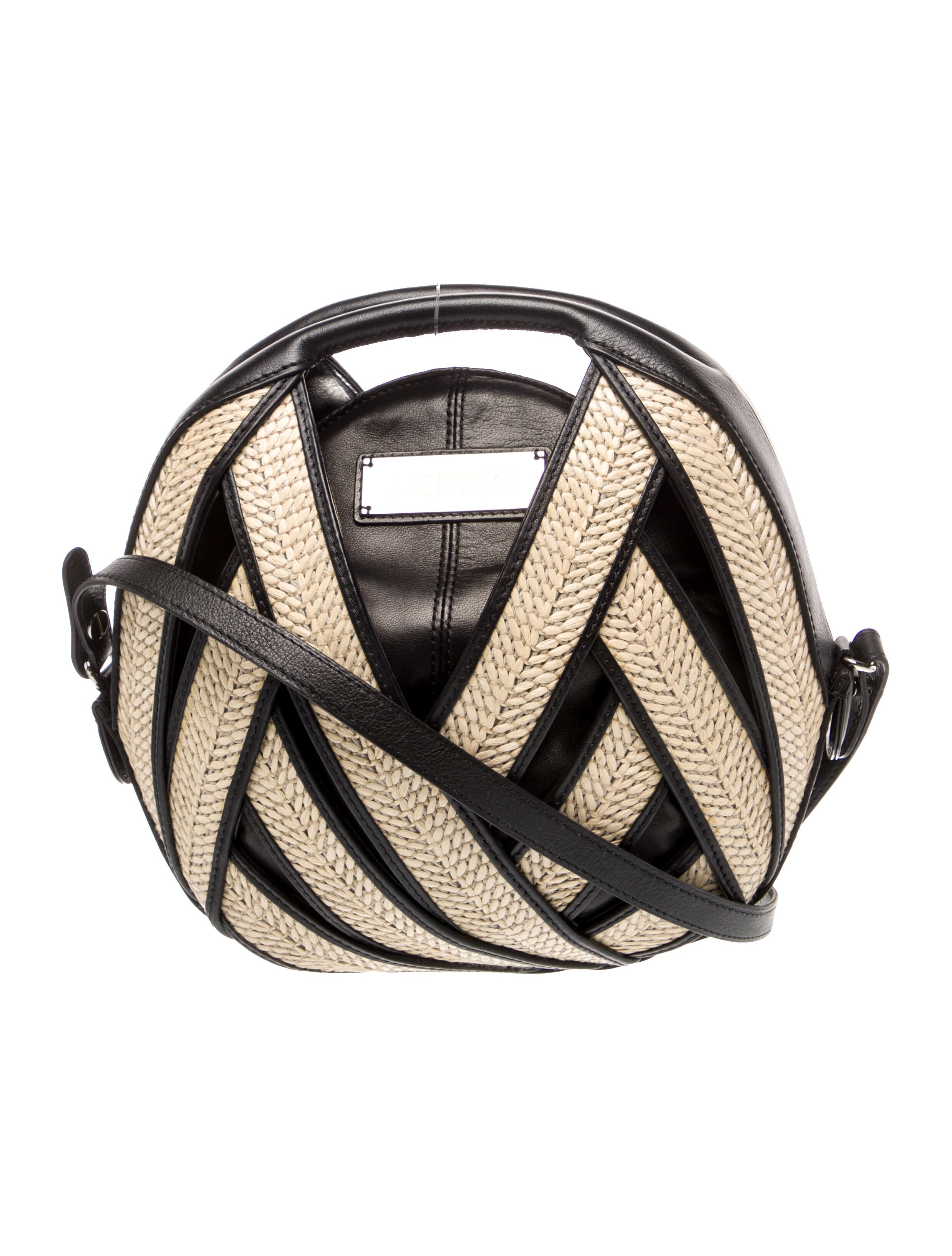 Perrin Leather Top Handle Bag