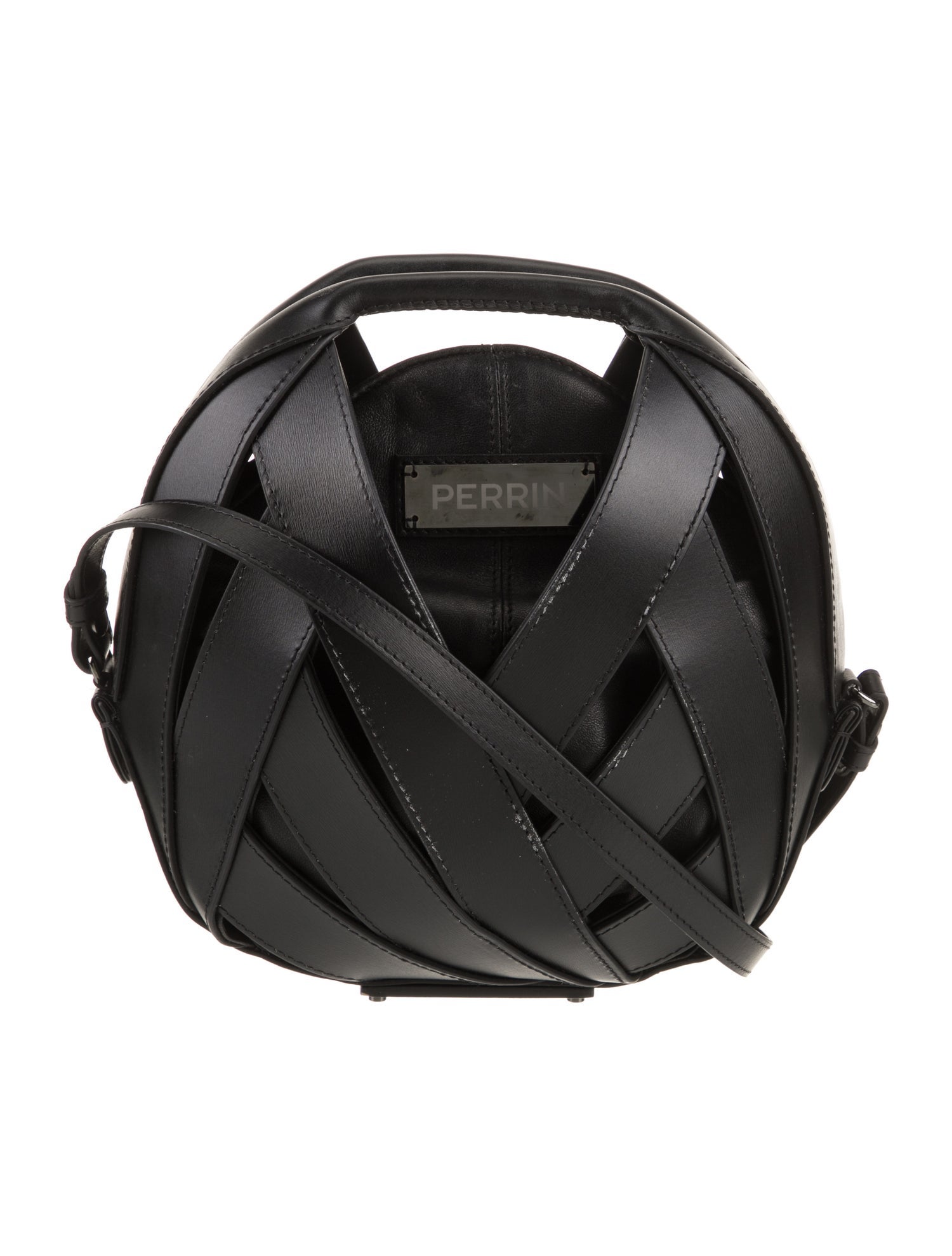Perrin Leather Top Handle Bag