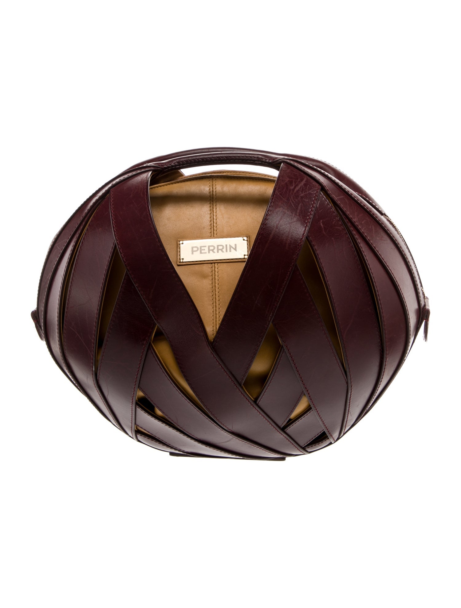 Perrin Leather Top Handle Bag