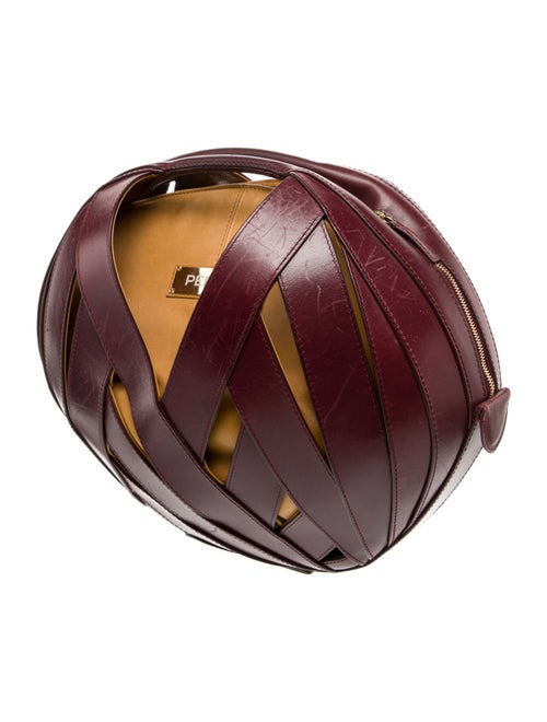 Perrin Leather Top Handle Bag