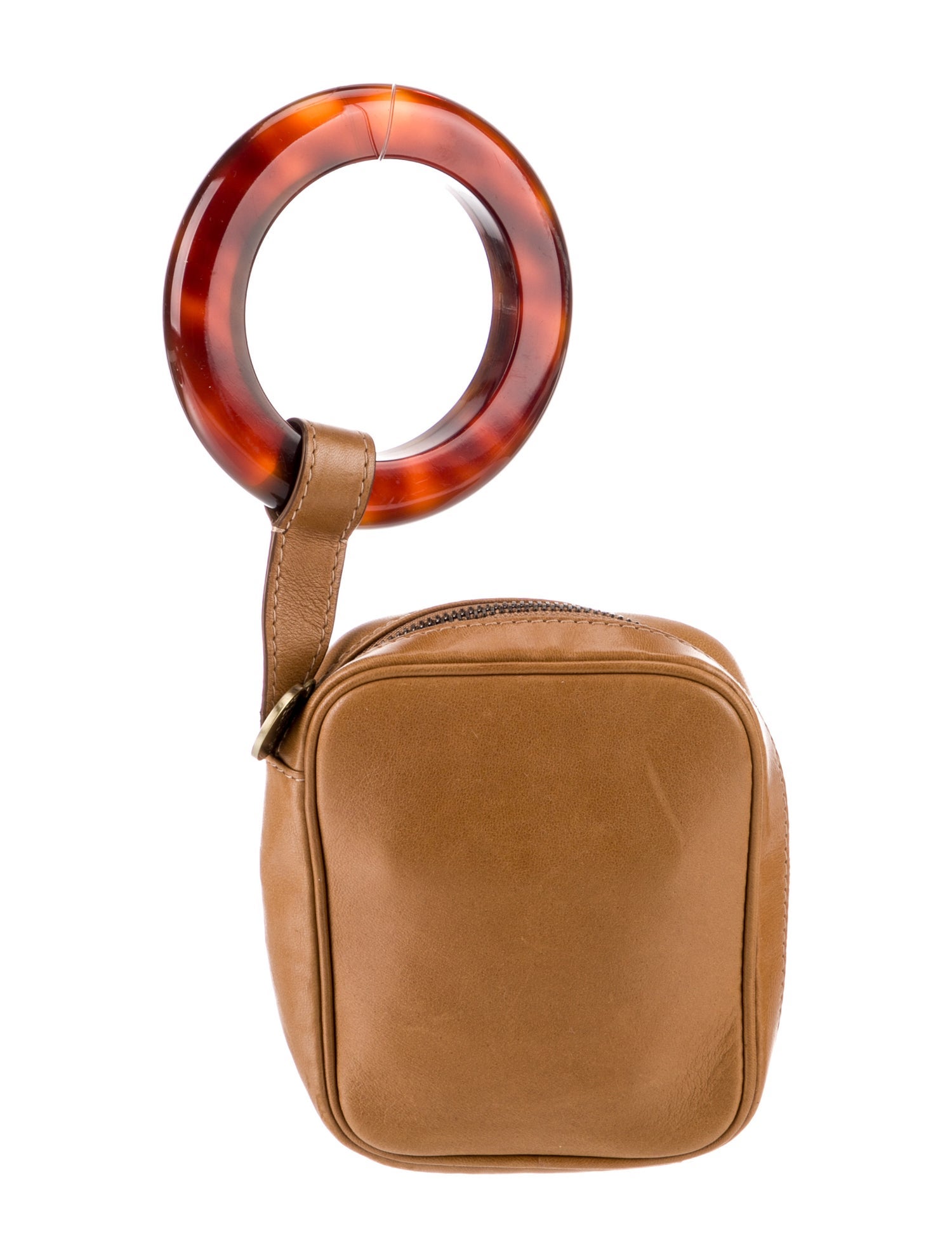 Perrin Leather Top Handle Bag