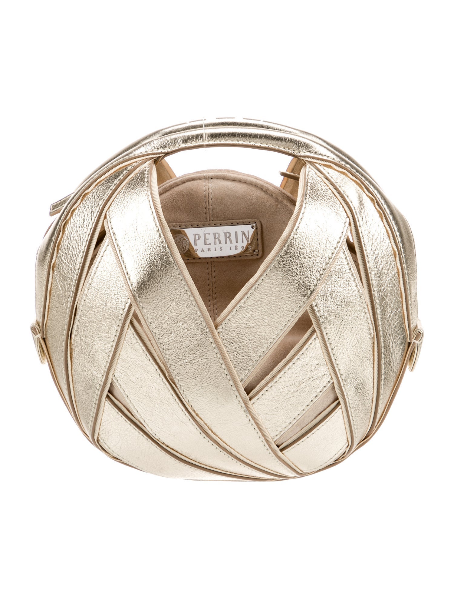 Perrin Leather Top Handle Bag