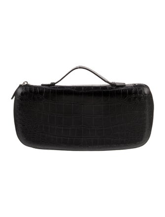 Perrin Alligator Top Handle Bag