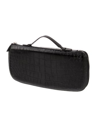 Perrin Alligator Top Handle Bag