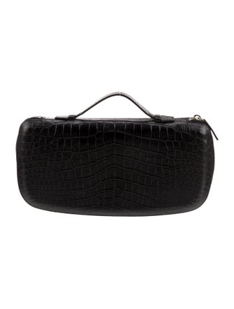 Perrin Alligator Top Handle Bag