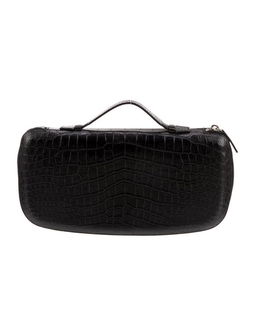 Perrin Alligator Top Handle Bag