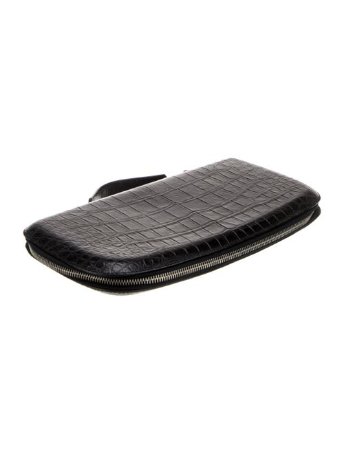 Perrin Alligator Top Handle Bag