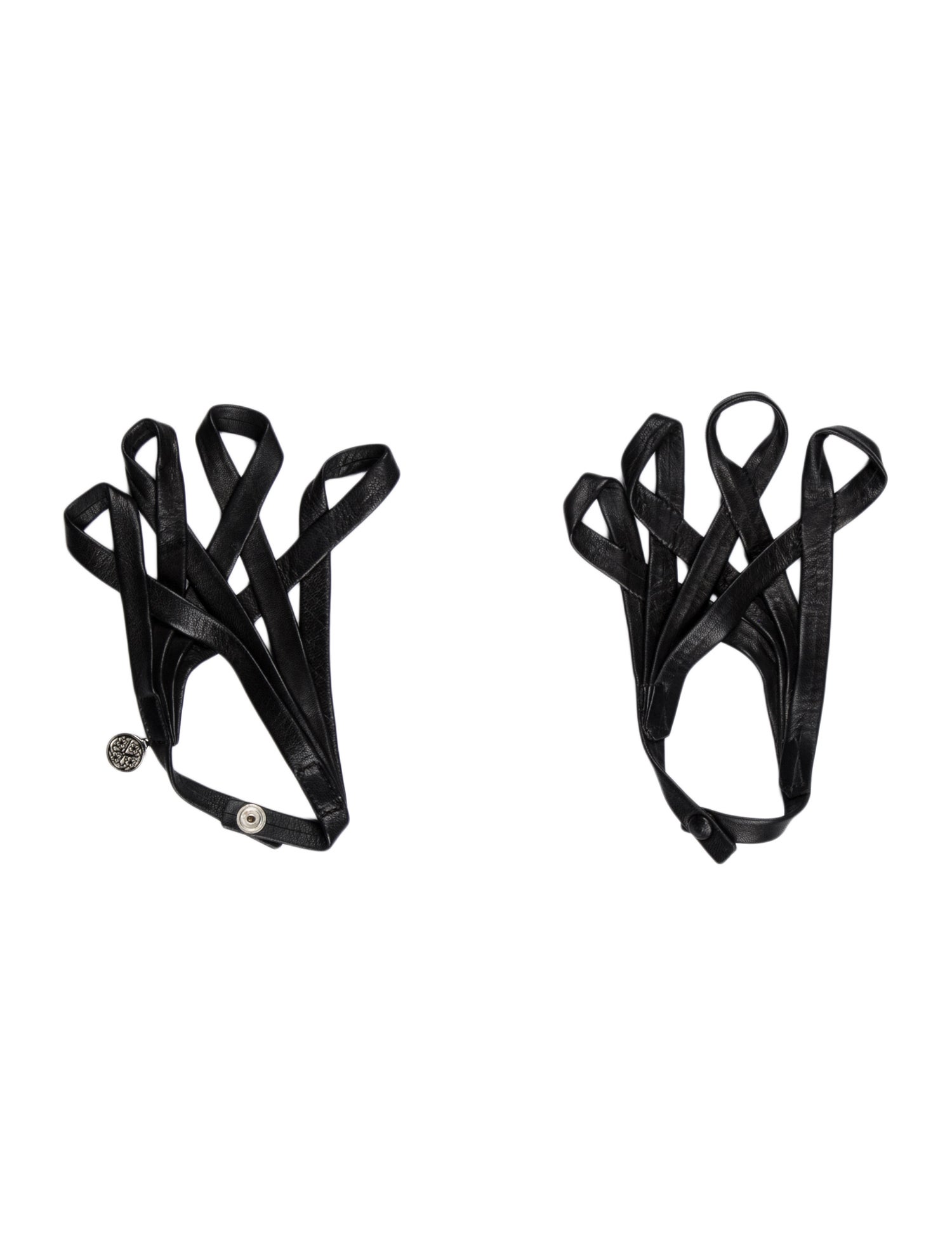 Perrin Leather Fingerless Gloves