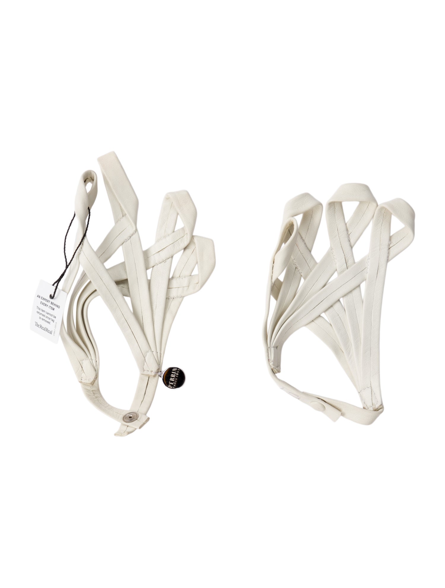 Perrin Leather Fingerless Gloves