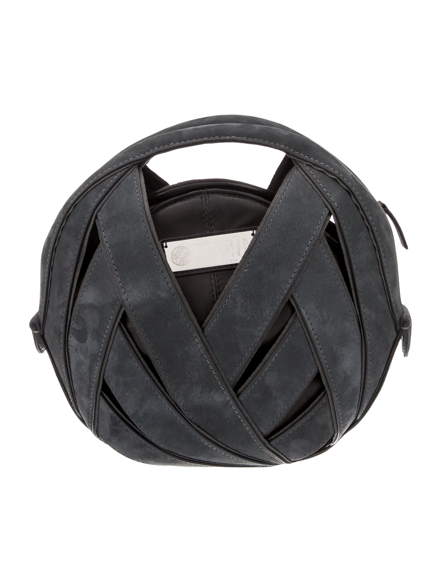 Perrin Leather Top Handle Bag