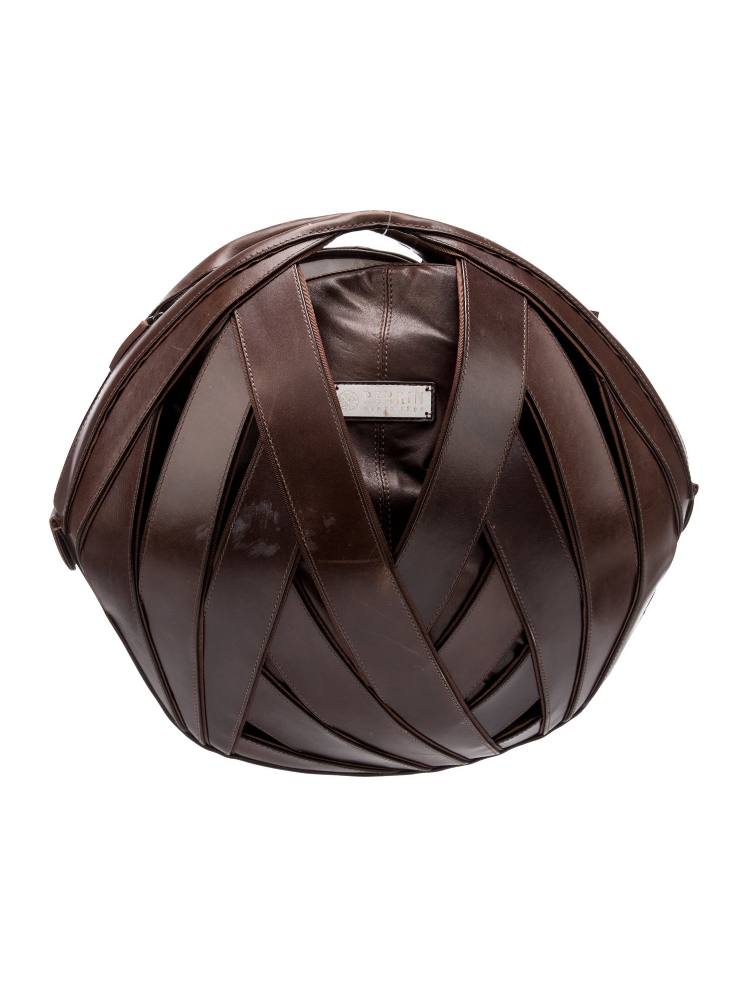 Perrin Leather Top Handle Bag