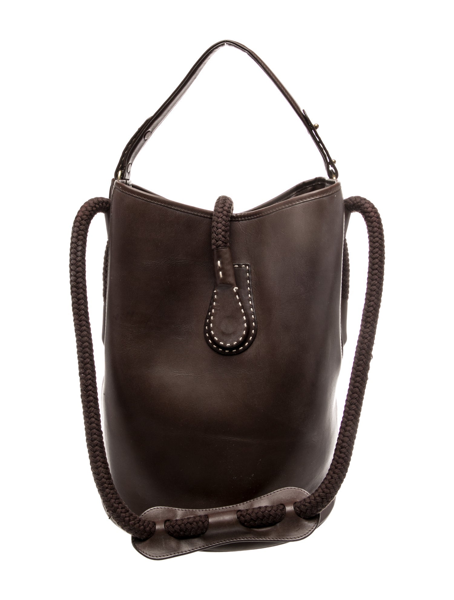 Perrin Leather Shoulder Bag