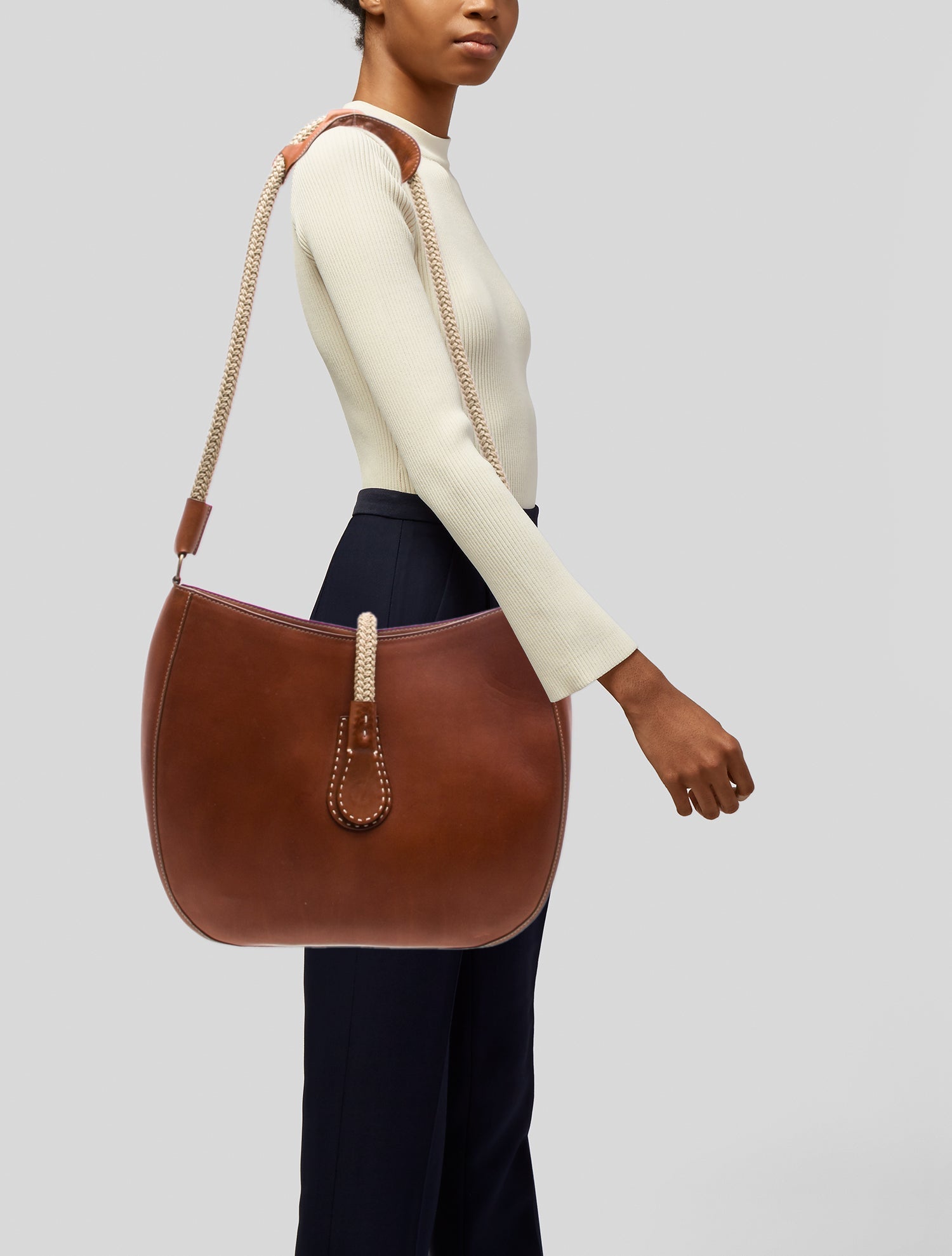 Perrin Leather Crossbody Bag