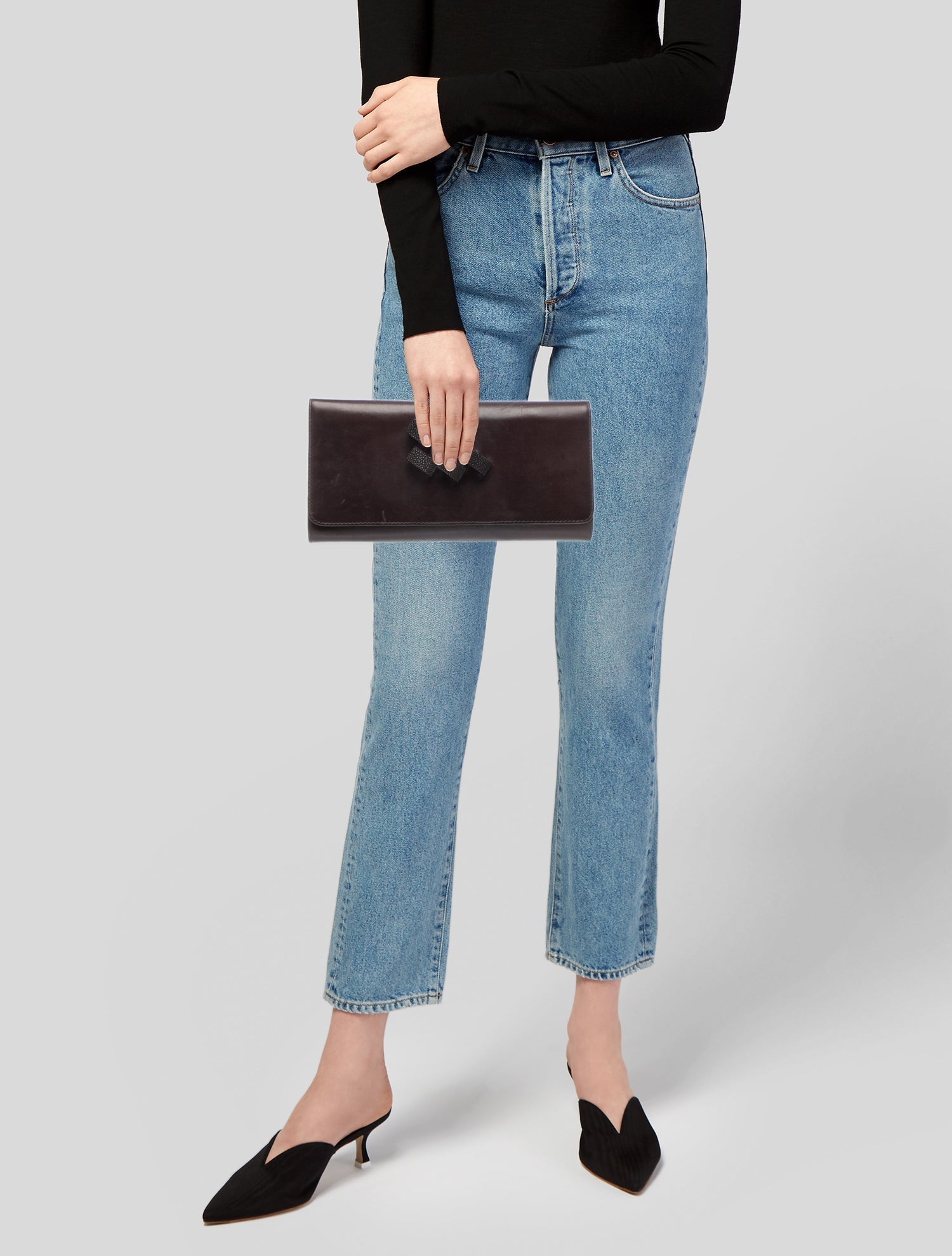 Perrin Leather Clutch