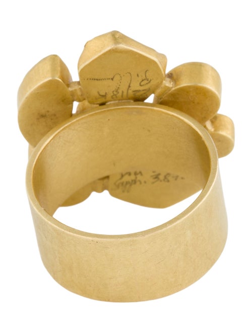 Petra Class Sapphire, Citrine & Diamond Mosaic Cocktail Ring