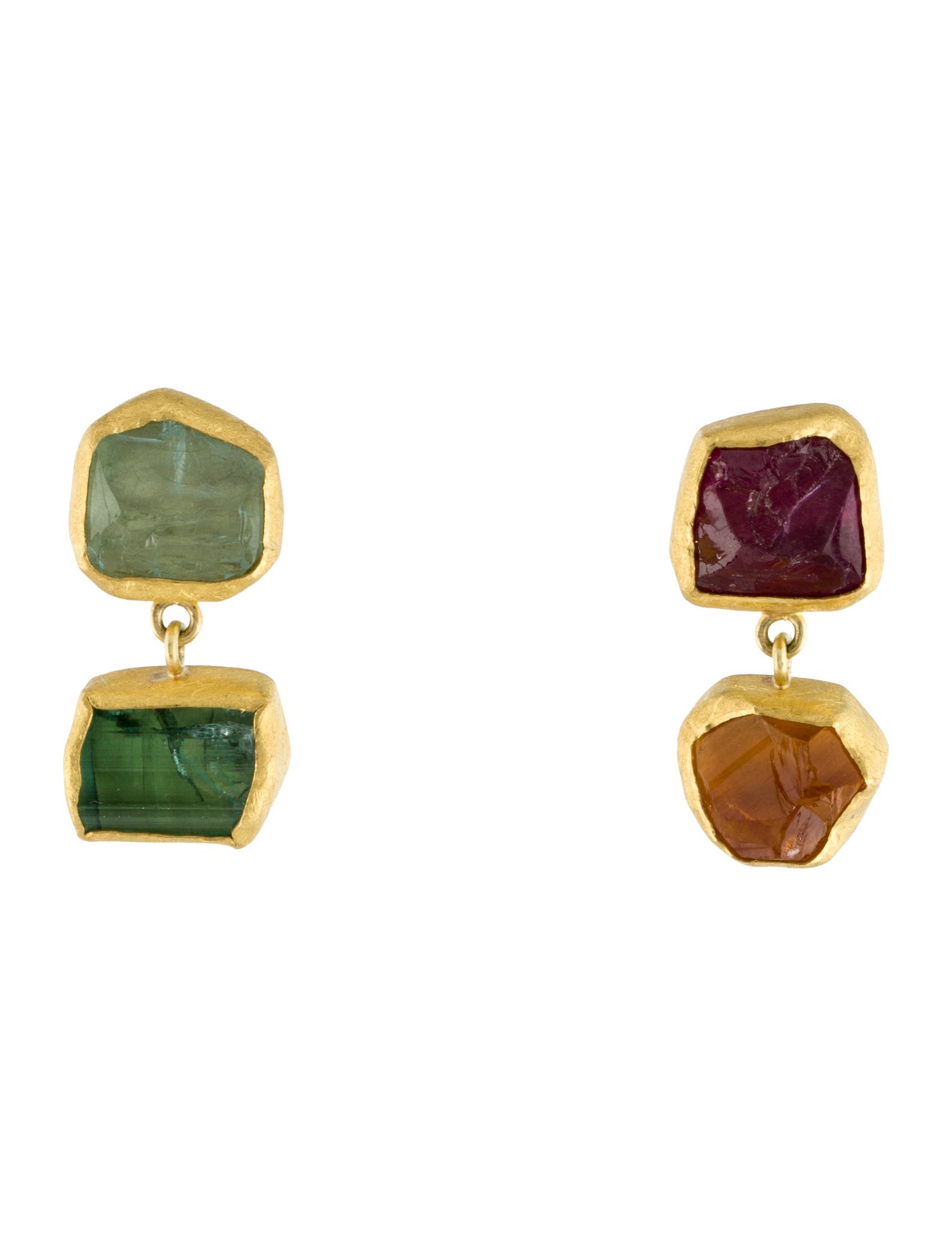 Petra Class 18K Multistone Drop Earrings
