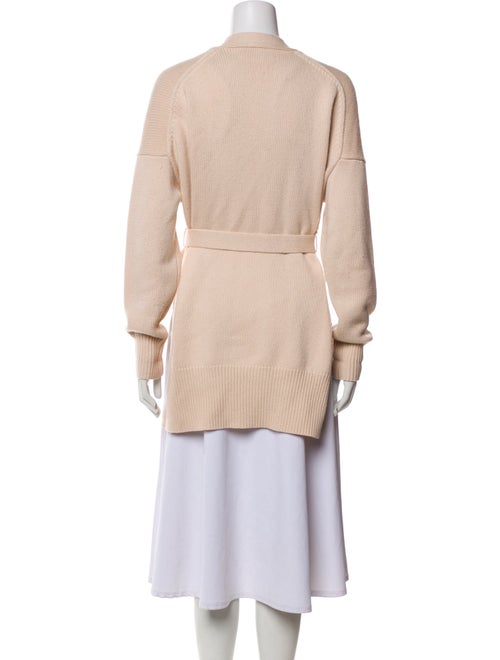 Pearl & Caviar Wool Open Front Sweater